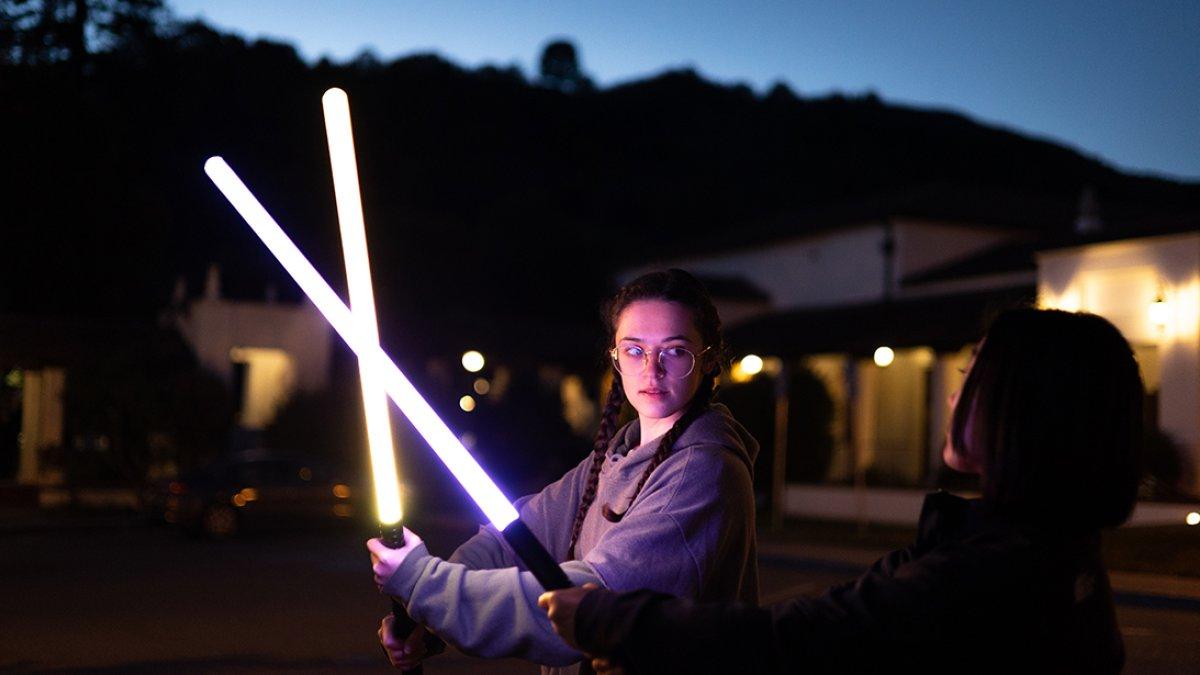 Fencing and Lightsaber Jan Term class